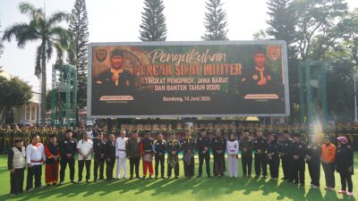 PENGUKUHAN KEPENGURUSAN PENCAK SILAT MILITER DI WILAYAH KODAM III/SILIWANGI, PERKUAT PELESTARIAN BUDAYA DAN JIWA BELA NEGARA*