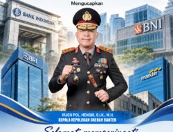 Peringati Hari Bank Indonesia, Polda Banten Sampaikan Apresiasi dan Ucapan