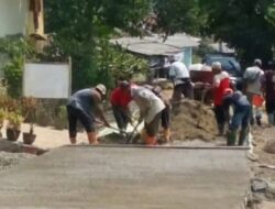 Proyek Jalan Kabupaten di Simpang Tiga Cisimet Disorot, Kades vs Kadis PUPR Beda Pandangan