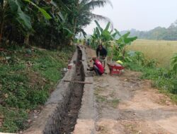 Proyek irigasi P3,KAI Rp 195 juta Sumur bandung Disorot Dugaan ” bekingan” Oknum mencuat