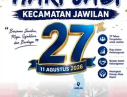 Selamat Hari jadi kecamatan jawailn ke 27 tahun dibarengi pengajian Bulanan MUI Kecamatan jawailn