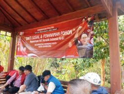 PAC PDI Perjuangan Mandalajati Gelar Bakti Sosial dan Penanaman Pohon Sambut HUT RI ke-81